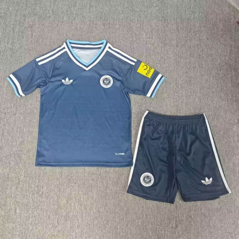 Newcastle United 26/27 Kids Away Soccer Jersey And Shorts