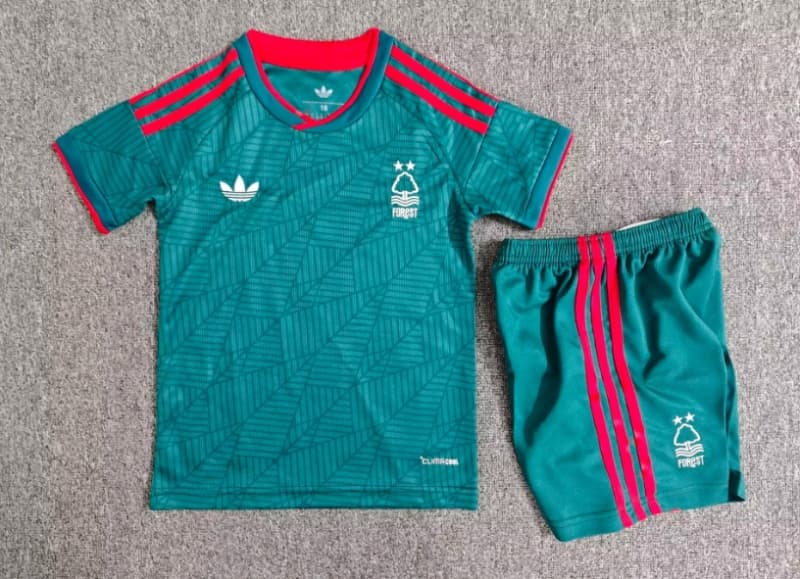 Nottingham Forest 26/27 Kids Away Soccer Jersey And Shorts
