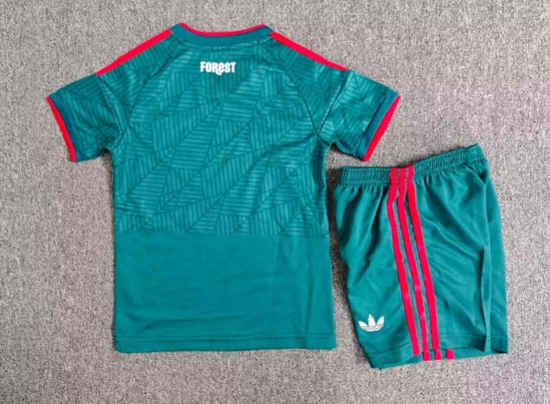 Nottingham Forest 26/27 Kids Away Soccer Jersey And Shorts
