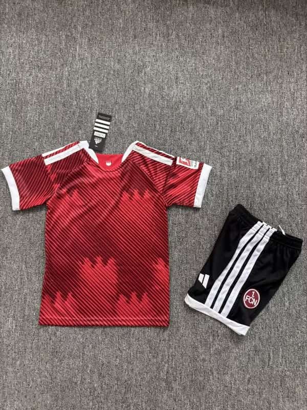 Nurnburg 26/27 Kids Home Soccer Jersey And Shorts