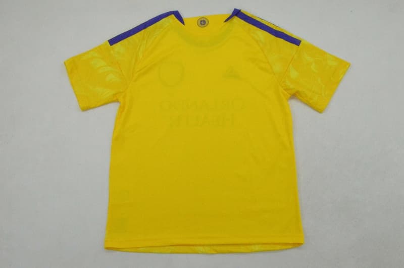 Orlando City 2026 Kids Away Soccer Jersey And Shorts
