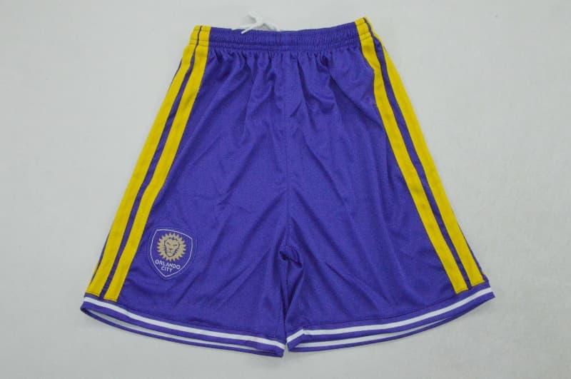 Orlando City 2026 Kids Away Soccer Jersey And Shorts