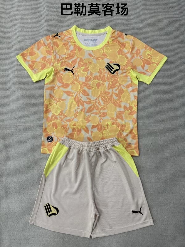 Palermo 26/27 Kids Away Soccer Jersey And Shorts