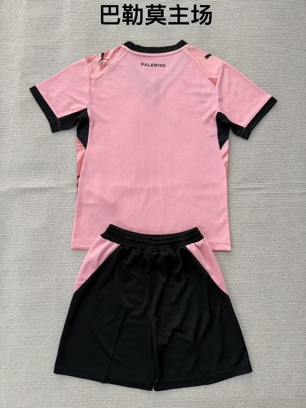 Palermo 26/27 Kids Home Soccer Jersey And Shorts