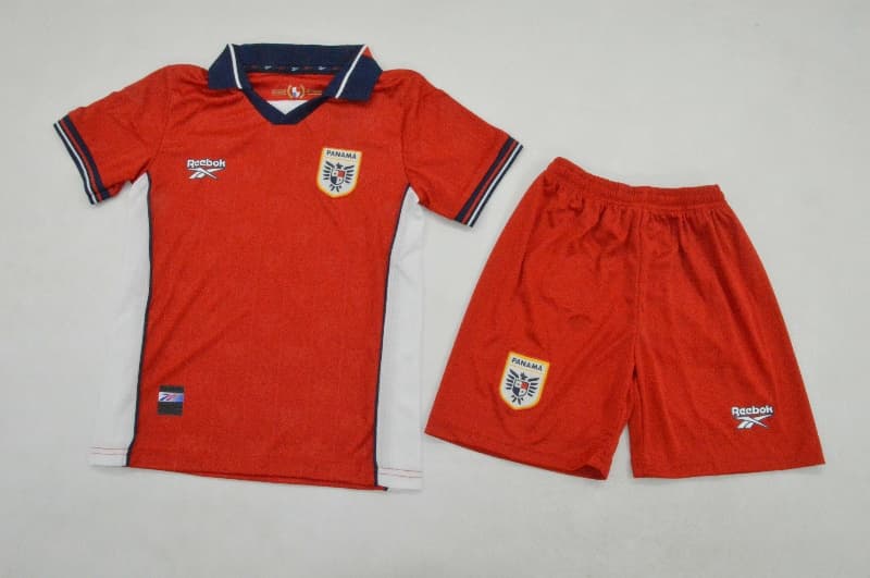 Panama 2026 Kids World Cup Home Soccer Jersey And Shorts Panama 2026 Kids World Cup Home Soccer Jersey And Shorts