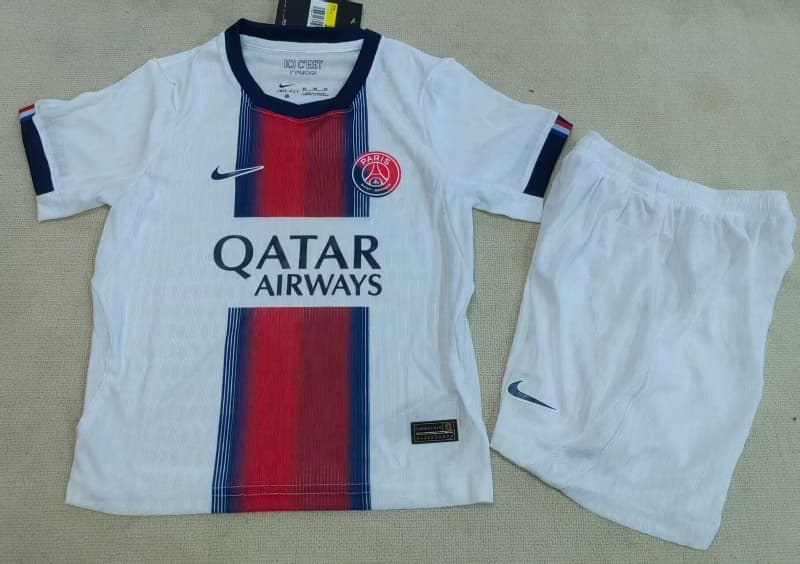 Paris St Germain 26/27 Kids Away Soccer Jersey And Shorts (Player) Leaked Paris St Germain 26/27 Kids Away Soccer Jersey And Shorts (Player) Leaked