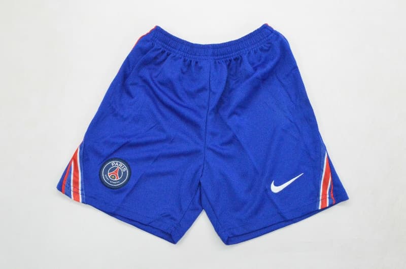 Paris St Germain 26/27 Kids Home Soccer Jersey And Shorts 2Stars (Leaked)
