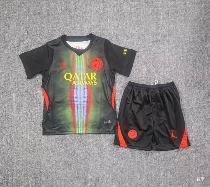 Paris St Germain 26/27 Kids Third Soccer Jersey And Shorts