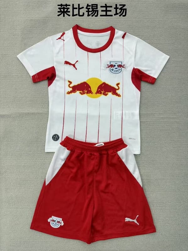 RB Leipzig 26/27 Kids Home Soccer Jersey And Shorts