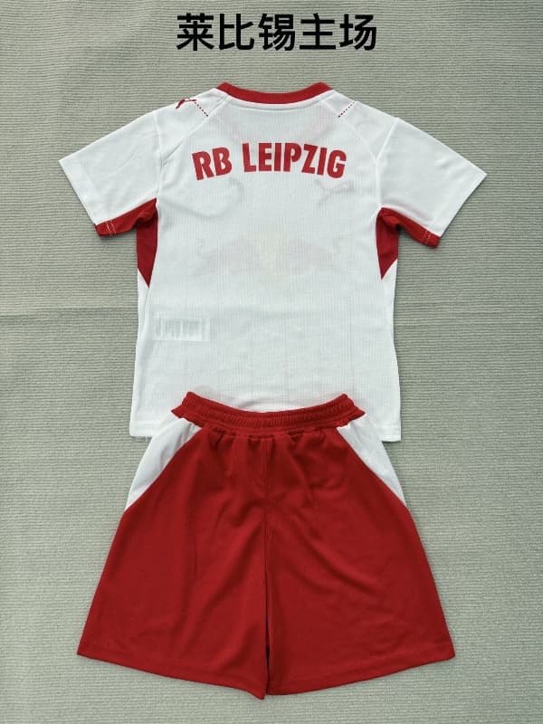 RB Leipzig 26/27 Kids Home Soccer Jersey And Shorts
