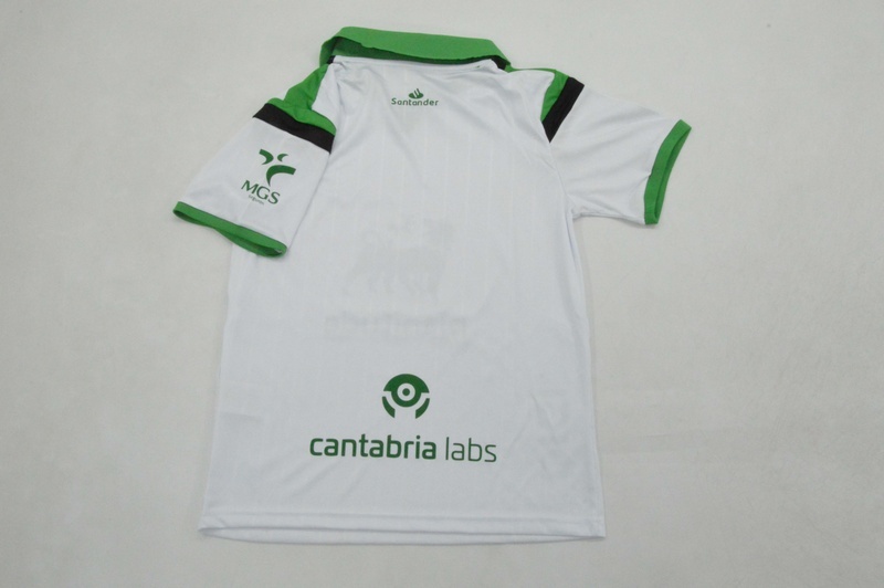 Racing Santander 26/27 Kids Home Soccer Jersey And Shorts