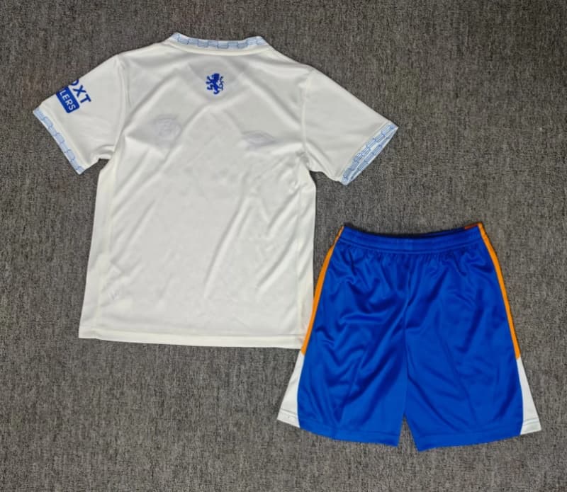 Rangers 26/27 Kids Away Soccer Jersey And Shorts