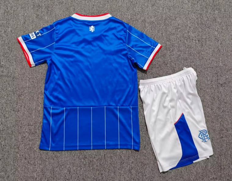 Rangers 26/27 Kids Home Soccer Jersey And Shorts