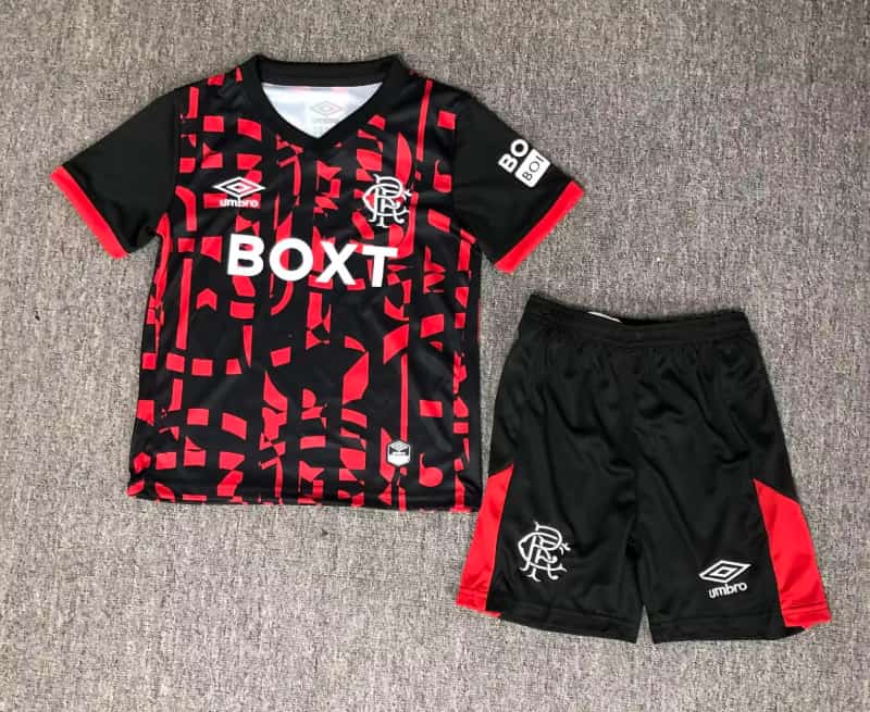 Rangers 26/27 Kids Third Soccer Jersey And Shorts