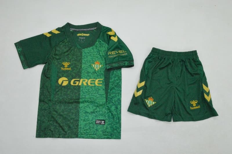 Real Betis 26/27 Kids Away Soccer Jersey And Shorts Real Betis 26/27 Kids Away Soccer Jersey And Shorts