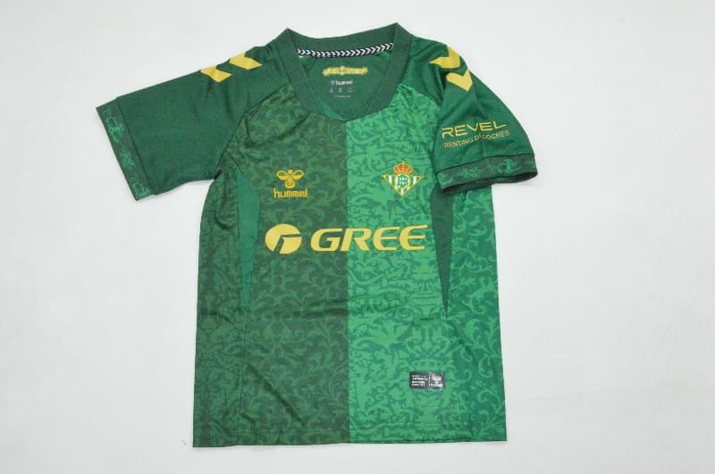 Real Betis 26/27 Kids Away Soccer Jersey And Shorts