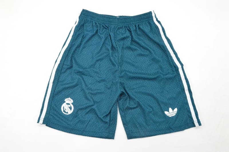 Real Madrid 26/27 Kids Away Soccer Jersey And Shorts (Player)