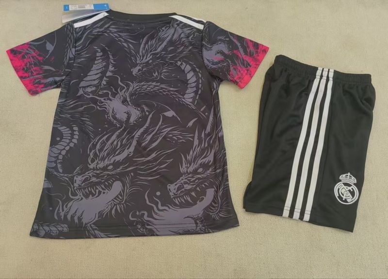 Real Madrid 26/27 Kids Special Soccer Jersey And Shorts 05