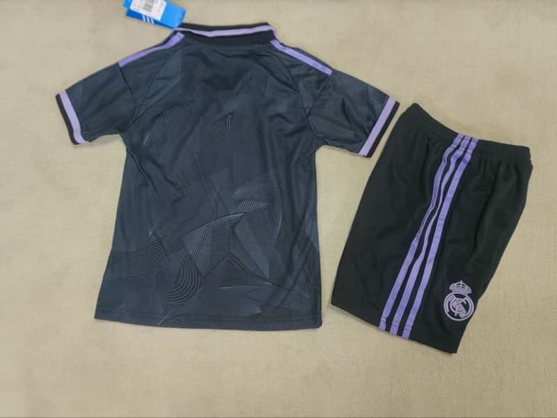 Real Madrid 26/27 Kids Special Soccer Jersey And Shorts 06