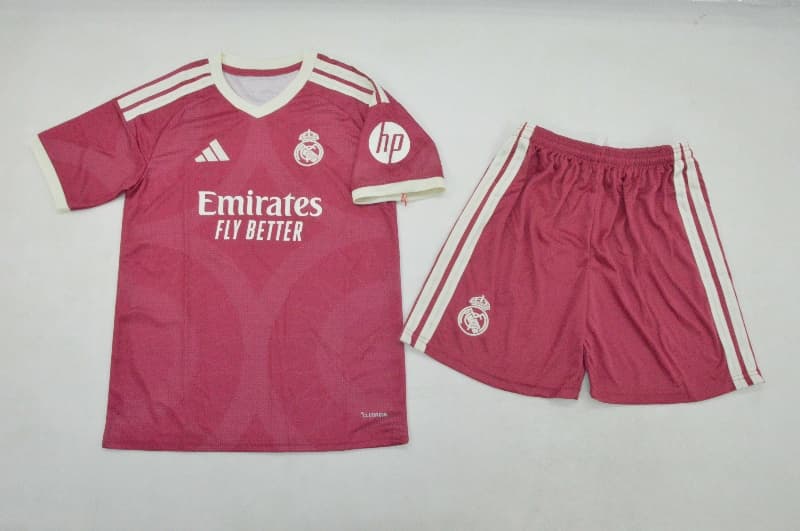 Real Madrid 26/27 Kids Third Soccer Jersey And Shorts