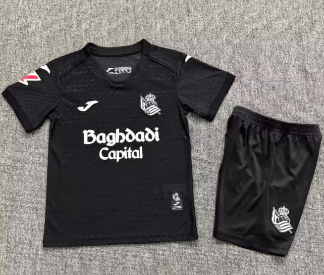 Real Sociedad 26/27 Kids Away Soccer Jersey And Shorts Real Sociedad 26/27 Kids Away Soccer Jersey And Shorts