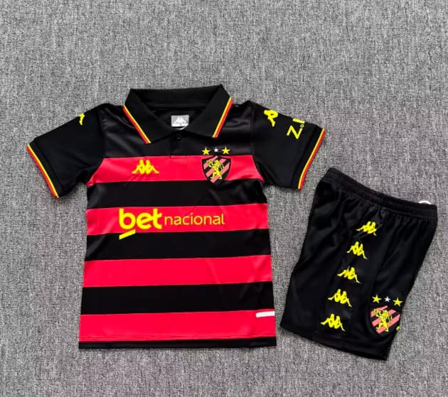Recife 2026 Kids Home Soccer Jersey And Shorts Recife 2026 Kids Home Soccer Jersey And Shorts