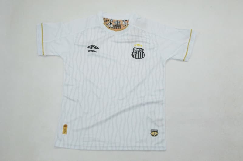 Santos 2026 Kids Home Soccer Jersey And Shorts