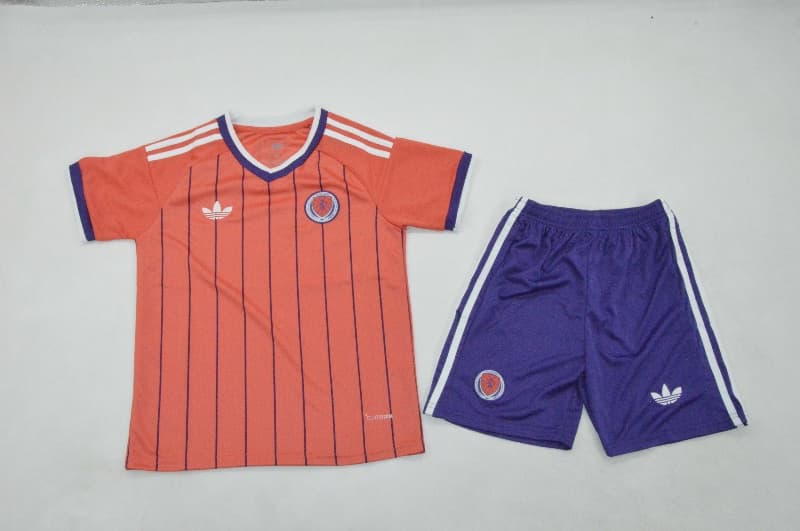 Scotland 2026 Kids Away Soccer Jersey And Shorts Scotland 2026 Kids Away Soccer Jersey And Shorts