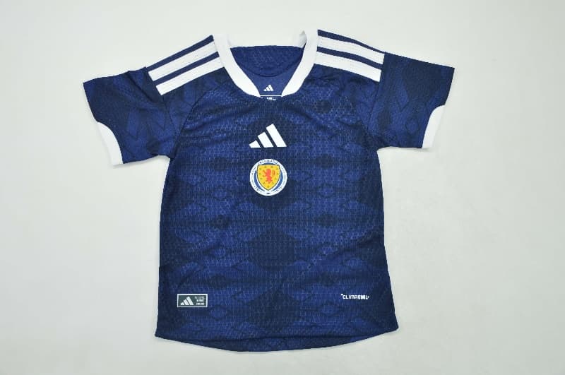 Scotland 2026 Kids Home Soccer Jersey And Shorts (Player)