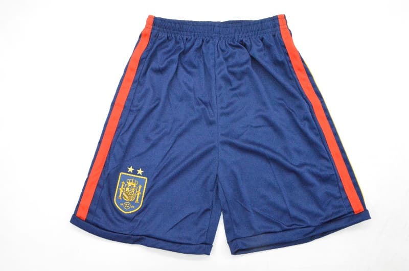Spain 2026 Kids Home Long Sleeve Soccer Jersey And Shorts 2 Stars