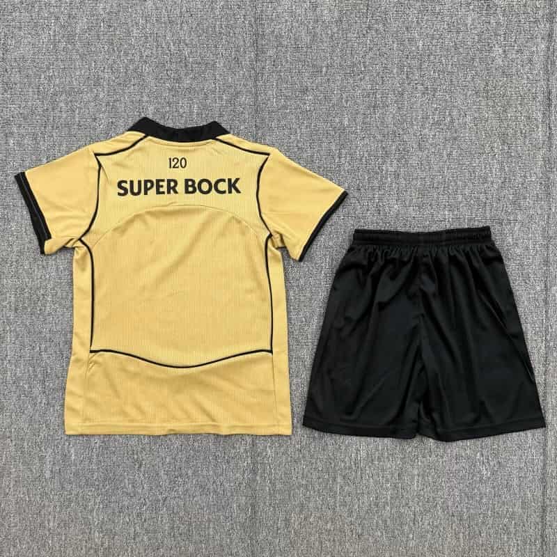 Sporting Lisbon 26/27 Kids Away Soccer Jersey And Shorts