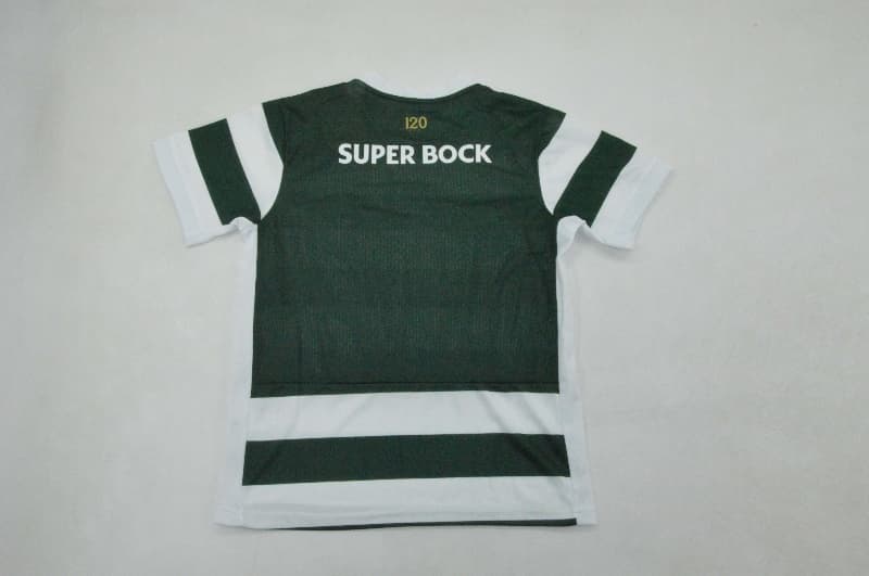 Sporting Lisbon 26/27 Kids Home Soccer Jersey And Shorts