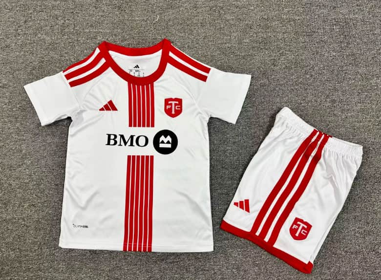 Toronto FC 2026 Kids Away Soccer Jersey And Shorts Toronto FC 2026 Kids Away Soccer Jersey And Shorts