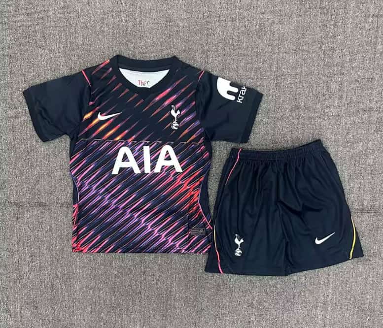 Tottenham Hotspur 26/27 Kids Away Soccer Jersey And Shorts