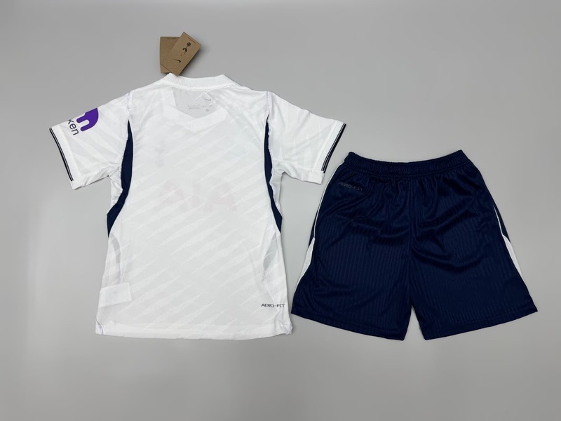 Tottenham Hotspur 26/27 Kids Home Soccer Jersey And Shorts (Player)