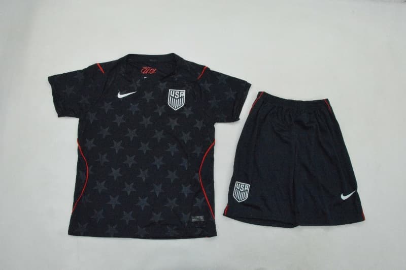 USA 2026 Kids Away Soccer Jersey And Shorts