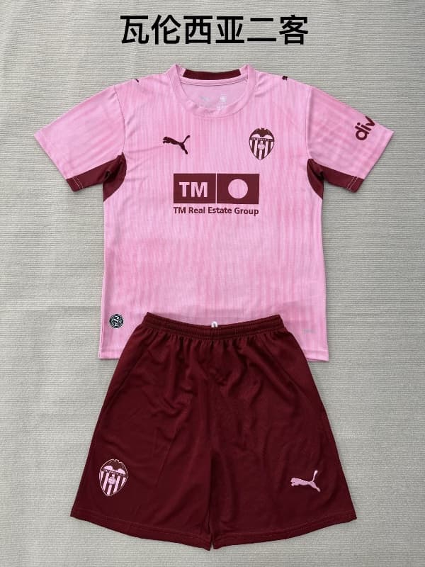 Valencia 26/27 Kids Third Soccer Jersey And Shorts Valencia 26/27 Kids Third Soccer Jersey And Shorts