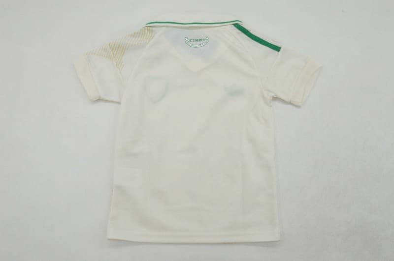 Wales 2026 Kids Away Soccer Jersey And Shorts