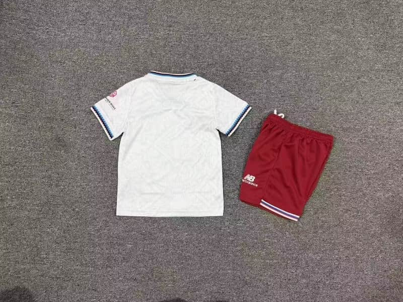 West Ham 26/27 Kids Away Soccer Jersey And Shorts