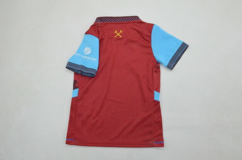 West Ham 26/27 Kids Home Soccer Jersey And Shorts