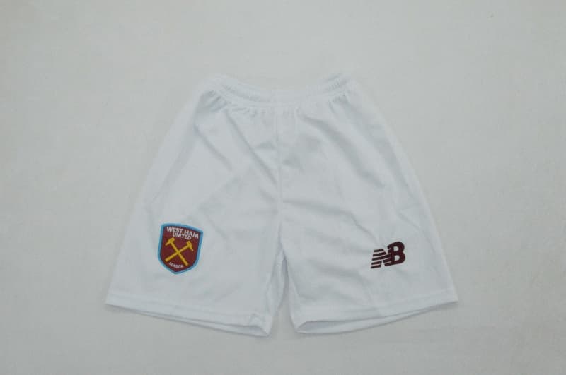 West Ham 26/27 Kids Home Soccer Jersey And Shorts