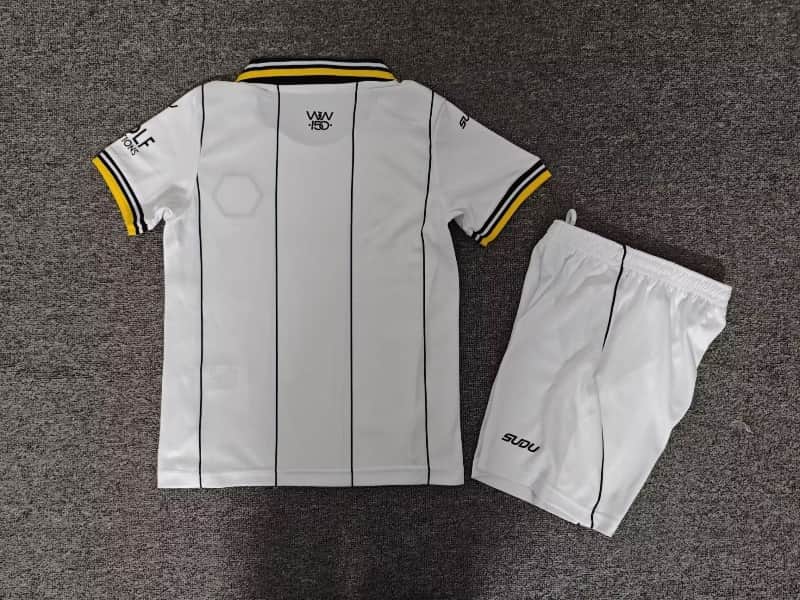 Wolves 26/27 Kids Away Soccer Jersey And Shorts