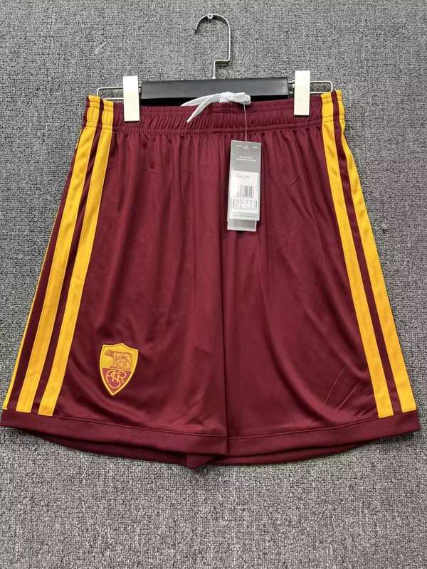 AAA(Thailand) AS Roma 26/27 Home Soccer Shorts AAA(Thailand) AS Roma 26/27 Home Soccer Shorts