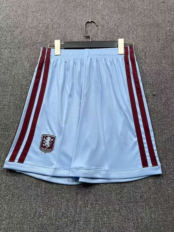 AAA(Thailand) Aston Villa 26/27 Home Soccer Shorts AAA(Thailand) Aston Villa 26/27 Home Soccer Shorts