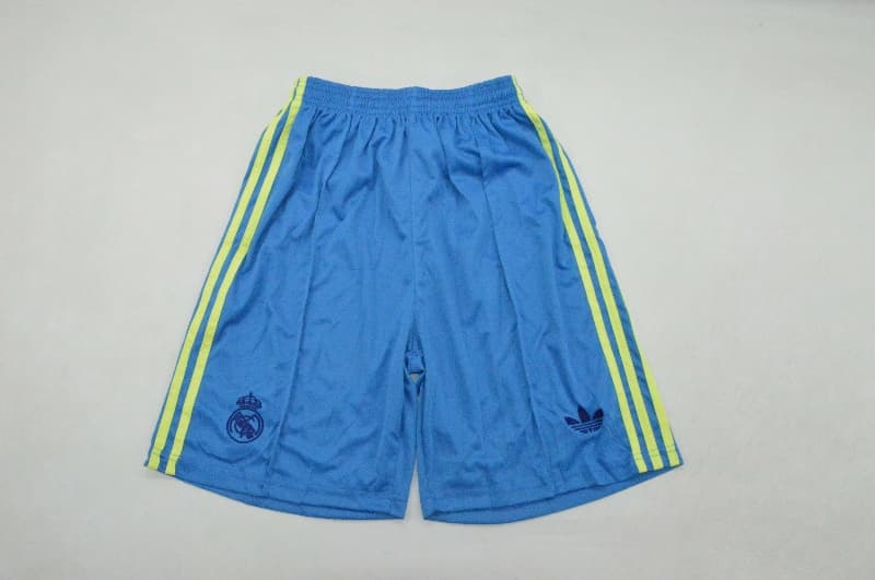 AAA(Thailand) Real Madrid 26/27 Goalkeeper Blue Soccer Shorts