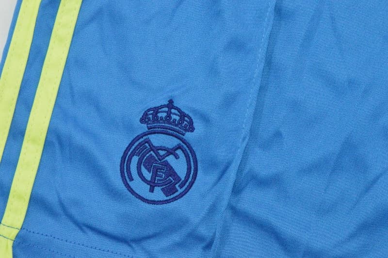 AAA(Thailand) Real Madrid 26/27 Goalkeeper Blue Soccer Shorts