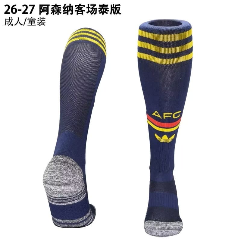 AAA(Thailand) Arsenal 26/27 Away Soccer Socks