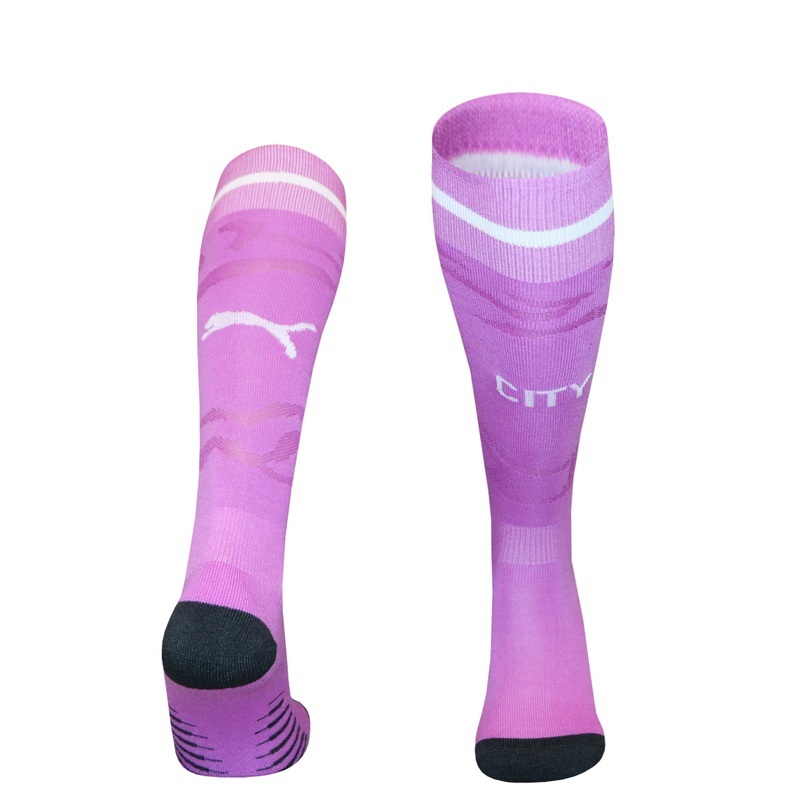 AAA(Thailand) Manchester City 26/27 Purple Soccer Socks