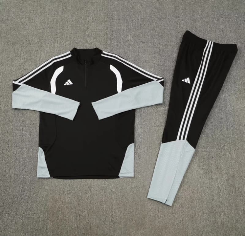 AAA(Thailand) Adidas 2026 Black Soccer Tracksuit AAA(Thailand) Adidas 2026 Black Soccer Tracksuit