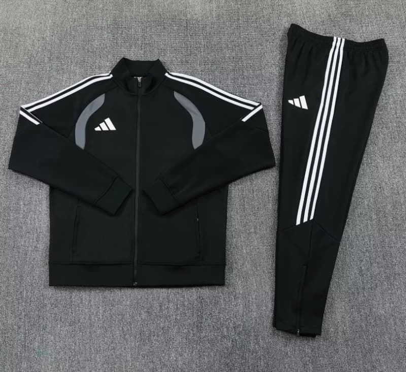 AAA(Thailand) Adidas 2026 Black Soccer Tracksuit 02 AAA(Thailand) Adidas 2026 Black Soccer Tracksuit 02